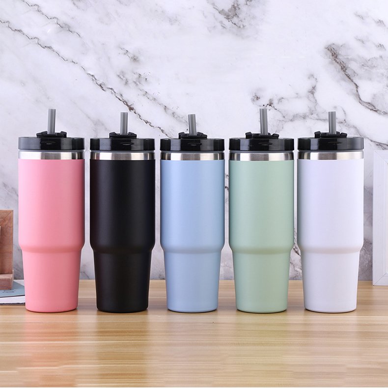 Wholesale Products Coffee Insulated 20oz 30 Double Walled Stainless Steel Vacuum Tumbler Cups With Lid And Straw