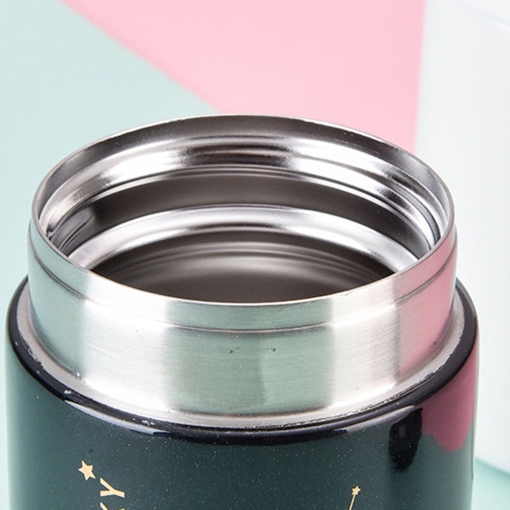 Custom Logo Leak-proof Stainless Steel Mini Starry Thermal Mugs, Wholesale 200 ml Vacuum Flask Cute Mugs For Kids