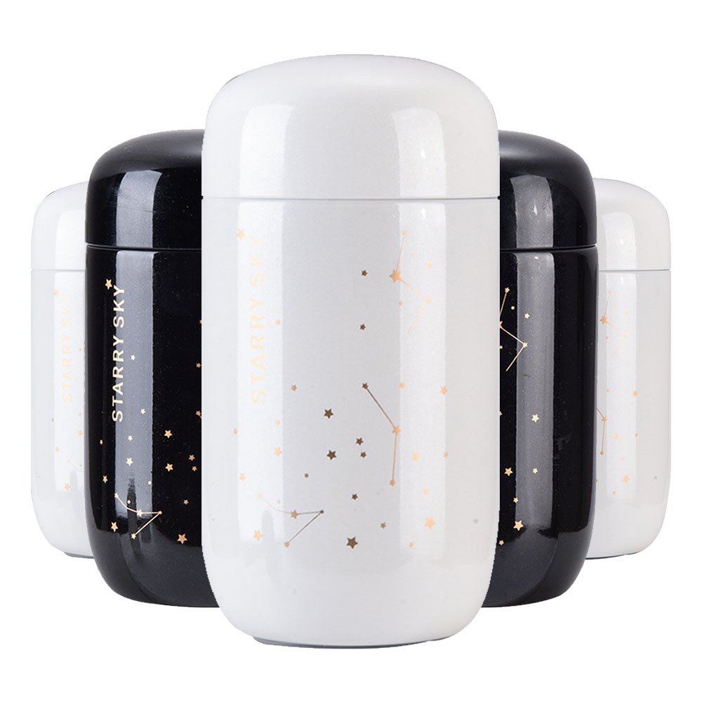 Custom Logo Leak-proof Stainless Steel Mini Starry Thermal Mugs, Wholesale 200 ml Vacuum Flask Cute Mugs For Kids