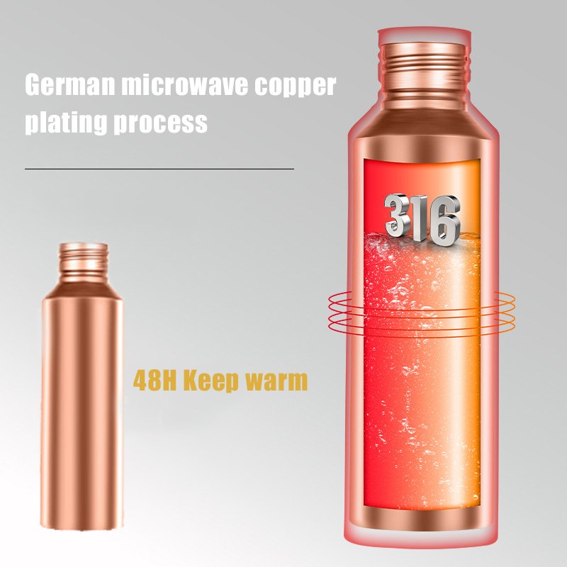 1500ml Large Capacity Stainless Steel Thermos Portable Vacuum Flask Thermos Water Bottle