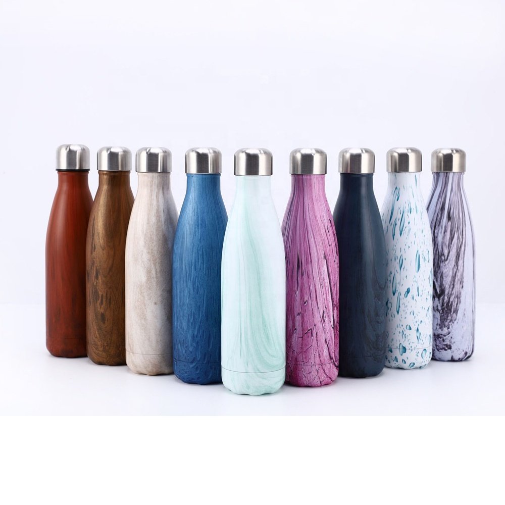 Best Selling Products 2024 500ml cold and hot bottles stainless steel cola mugs with lid insulated flask cola water bottles