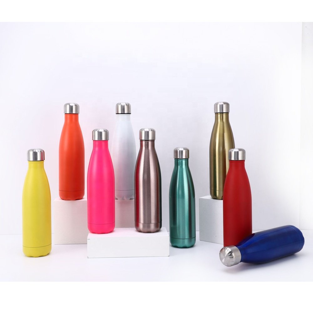 Best Selling Products 2024 500ml cold and hot bottles stainless steel cola mugs with lid insulated flask cola water bottles