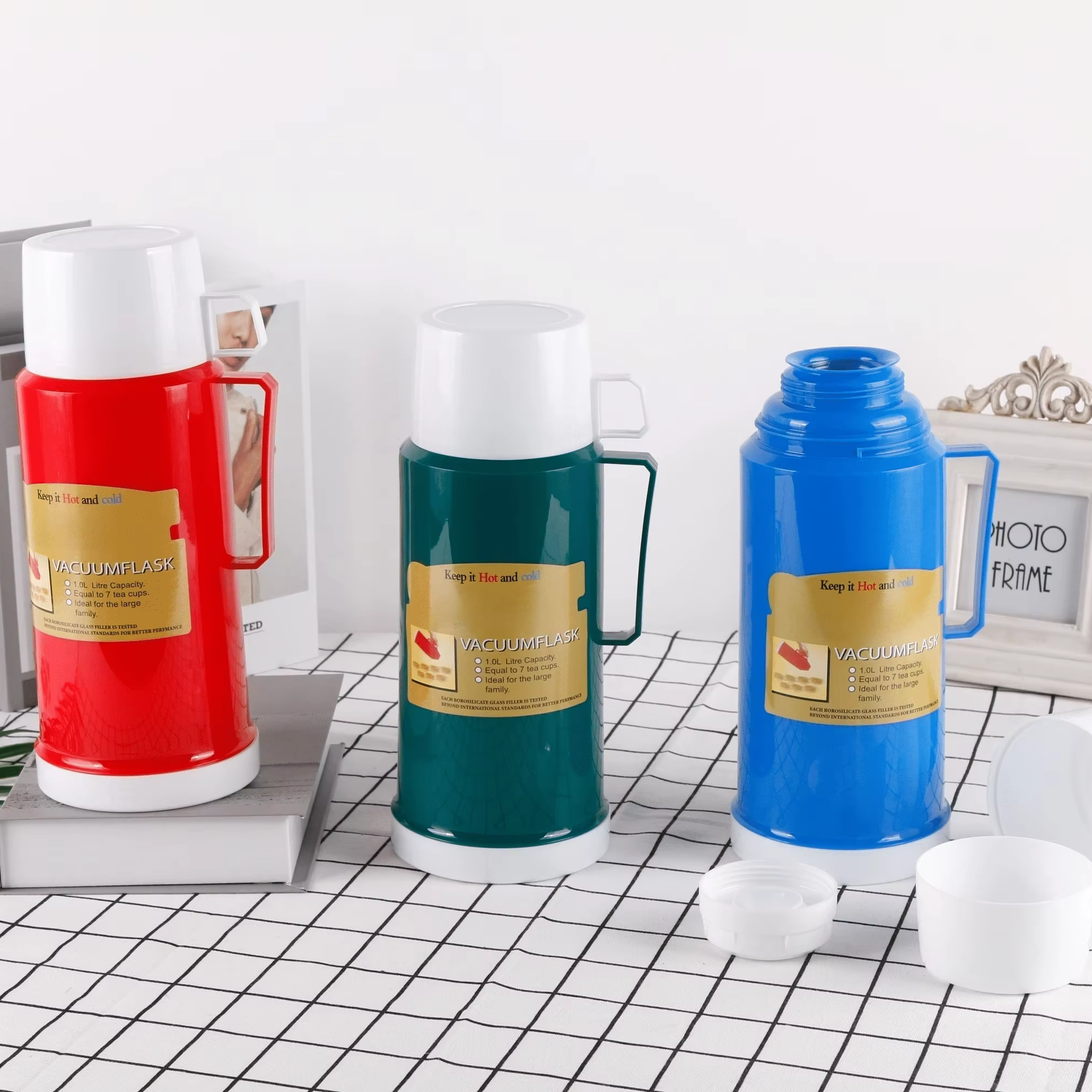 SUNLIFE Competitive Price 0.45L+0.6L+1.0L+1.8L High Quality Material Glass Thermal Vacuum Flask