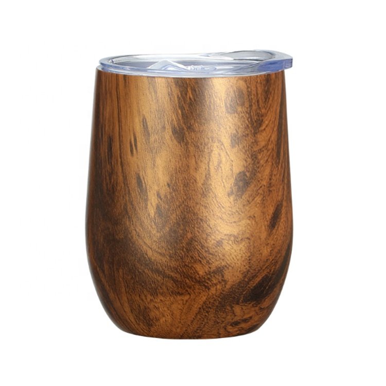 12oz Swig Stainless Steel Metal Vacuum Cup Egg Shell Shape Water Thermos Cocktail Tumbler Wine Cup Coffee Mug With Lid