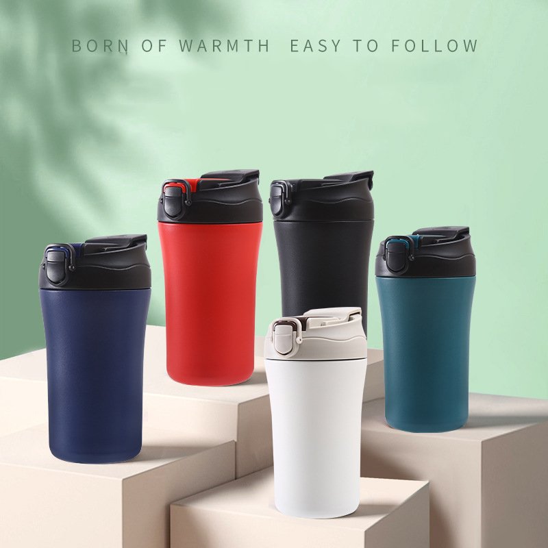 304 Children Stainless Steel Coffee Mug Vacuum Flask Water Bottle Sublimation Tumbler Straight Portable
