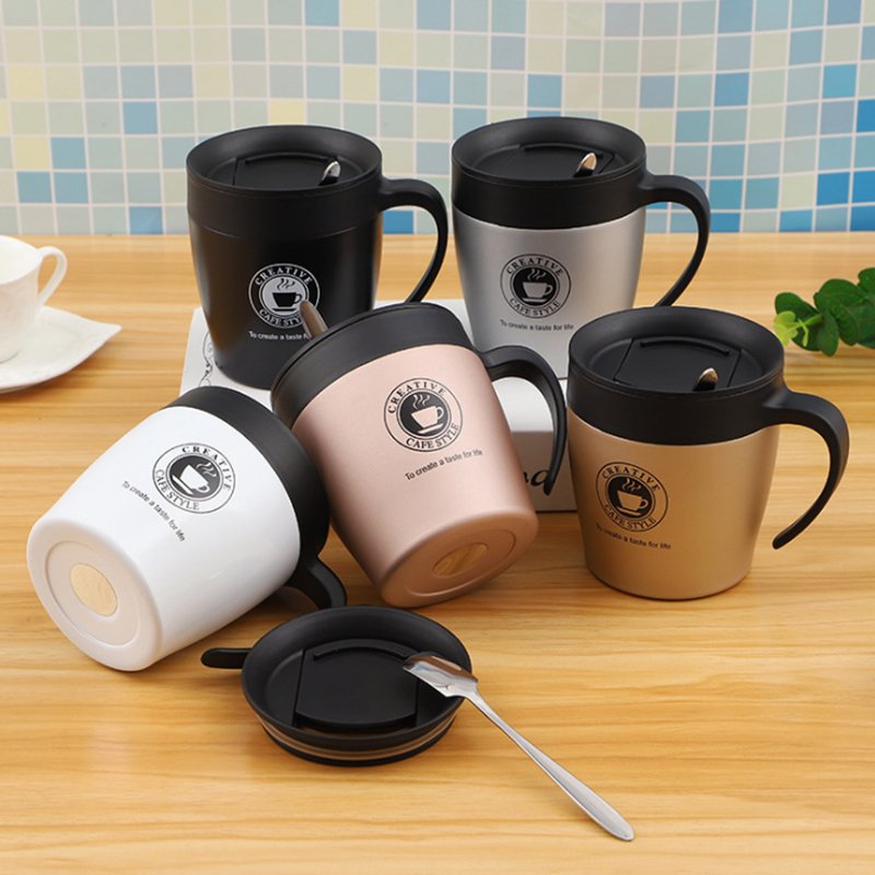 High Quality Insulated Vacuum Stainless Steel Coffee Mug With Handle