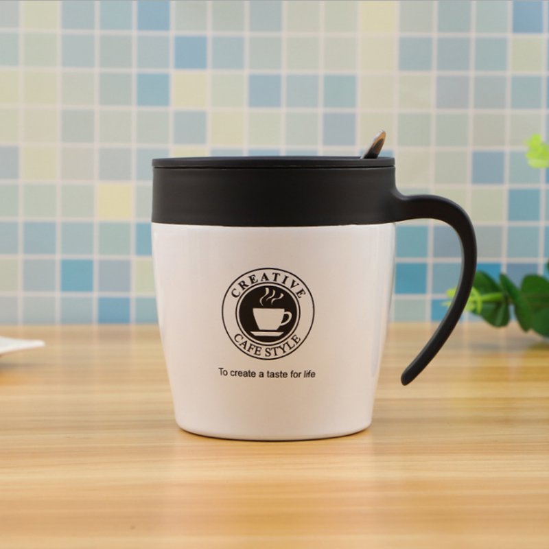 High Quality Insulated Vacuum Stainless Steel Coffee Mug With Handle