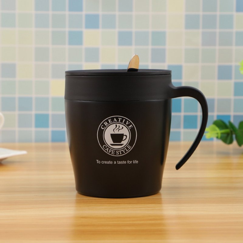 High Quality Insulated Vacuum Stainless Steel Coffee Mug With Handle