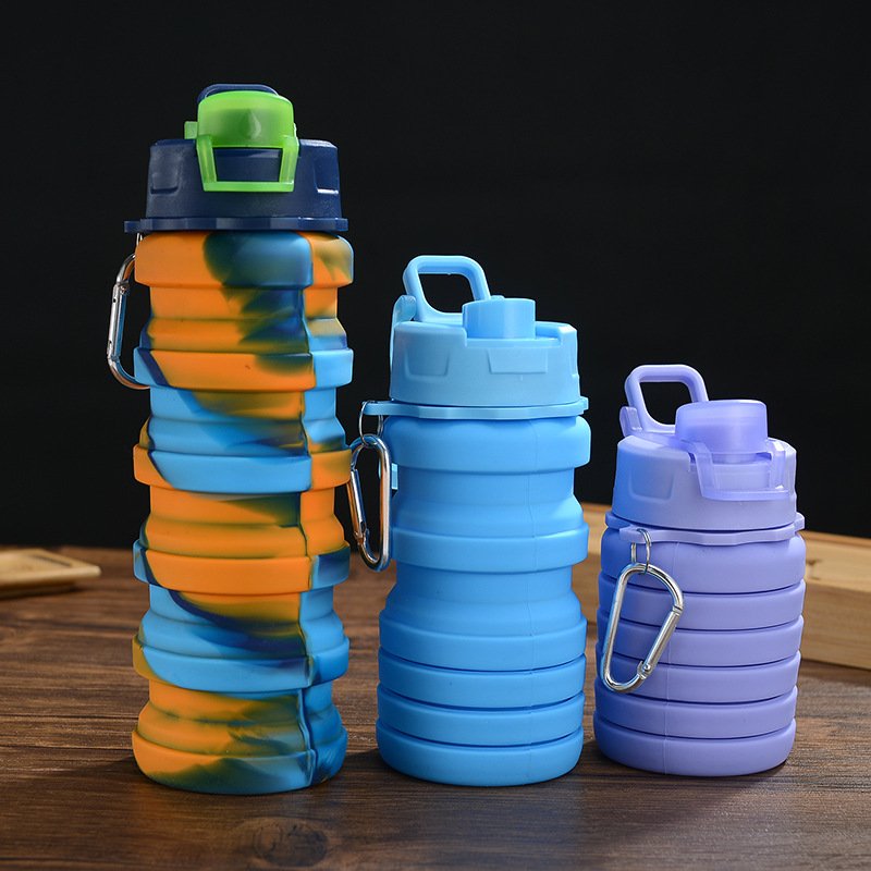High Quality Athletic Widemouth Elegant Multiple Sizes Silicone Squeeze Drink Bottles