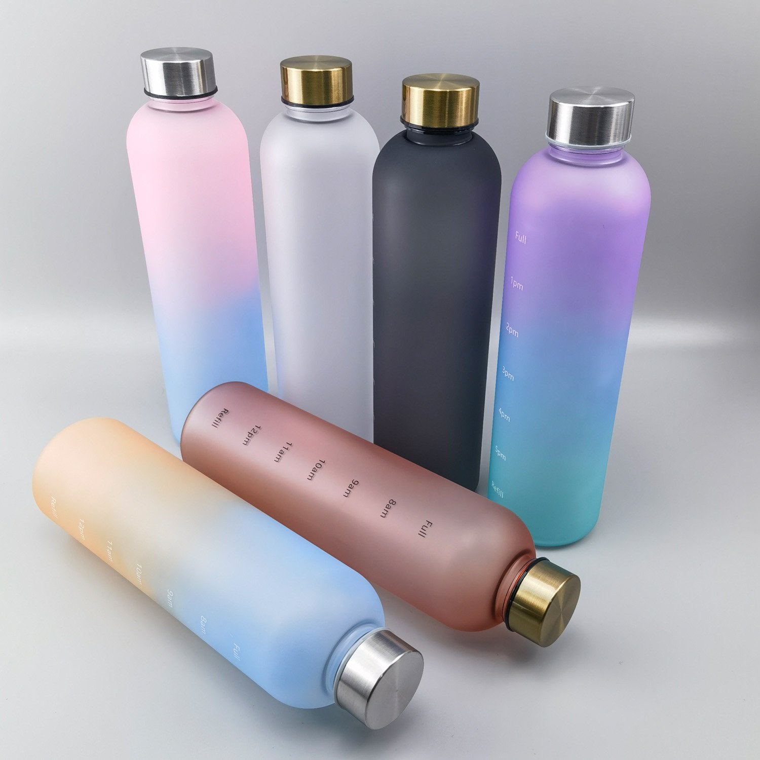 1L Plastic Bottle Water Bottle BPA free Plastic Drinking Bottle