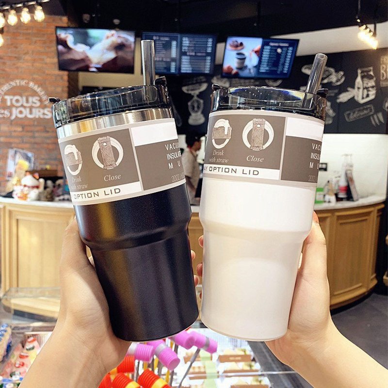 2024 30oz/890ml Mug Top Sell Double Wall Stainless Steel Water Bottle Camping Tumbler Cups With Twisted Lid Hot Mug Travel Cup