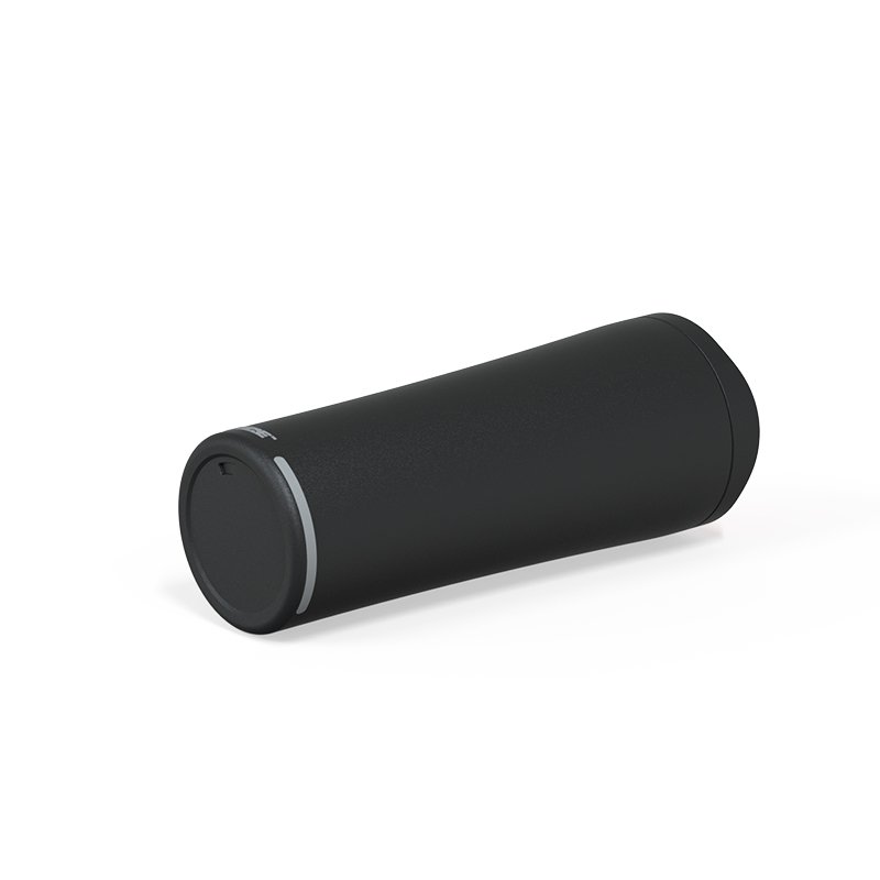 20oz Men's Business Black Double Wall Vacuum Flask Insulated with Leak-proof Lid