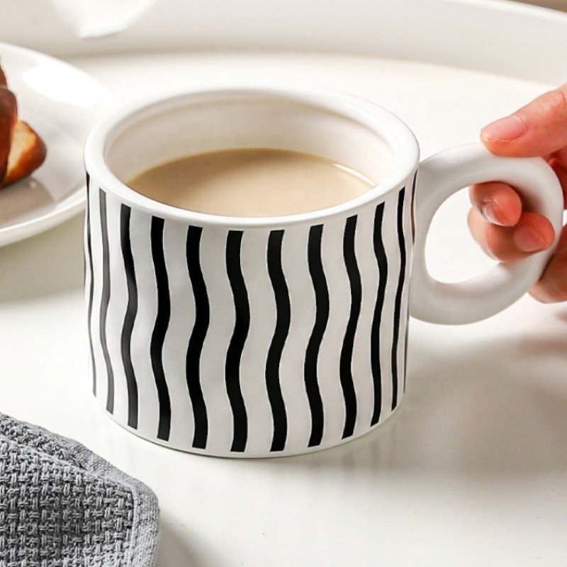 Manufacturer Creativity Animal Cute Coffee Mug Bulk Porcelain Coffee Cup With Lid For Home Hotel Shop Office Outdoor