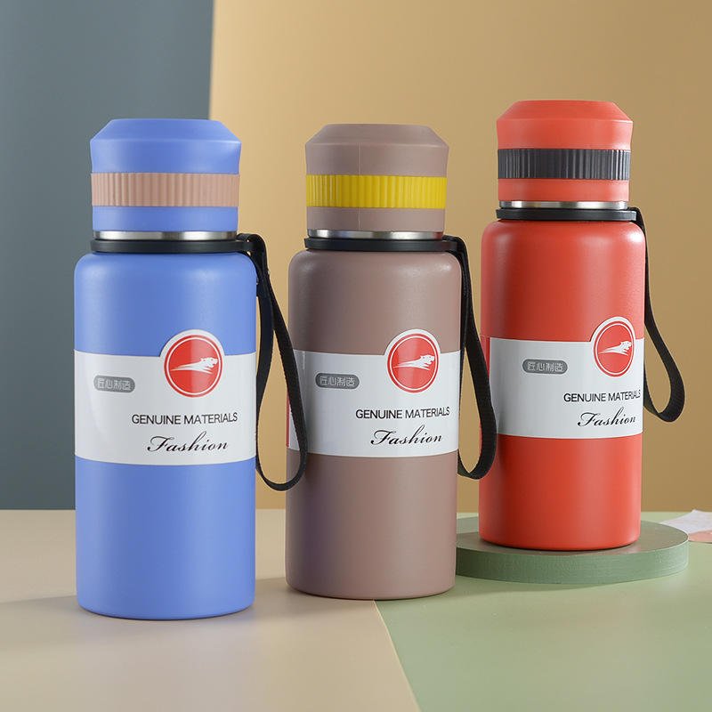 Outdoor Sports Vacuum Flask Water Bottle Custom 800Ml Portable Vacuum Botella Stainless Steel Insulated Thermos Travel Perfume
