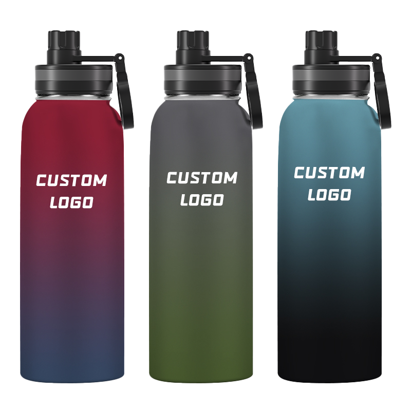 18oz Hot Selling Leak Proof Metal Double Wall Stainless Steel Vacuum Flask Water Bottle With Custom Colors Logos