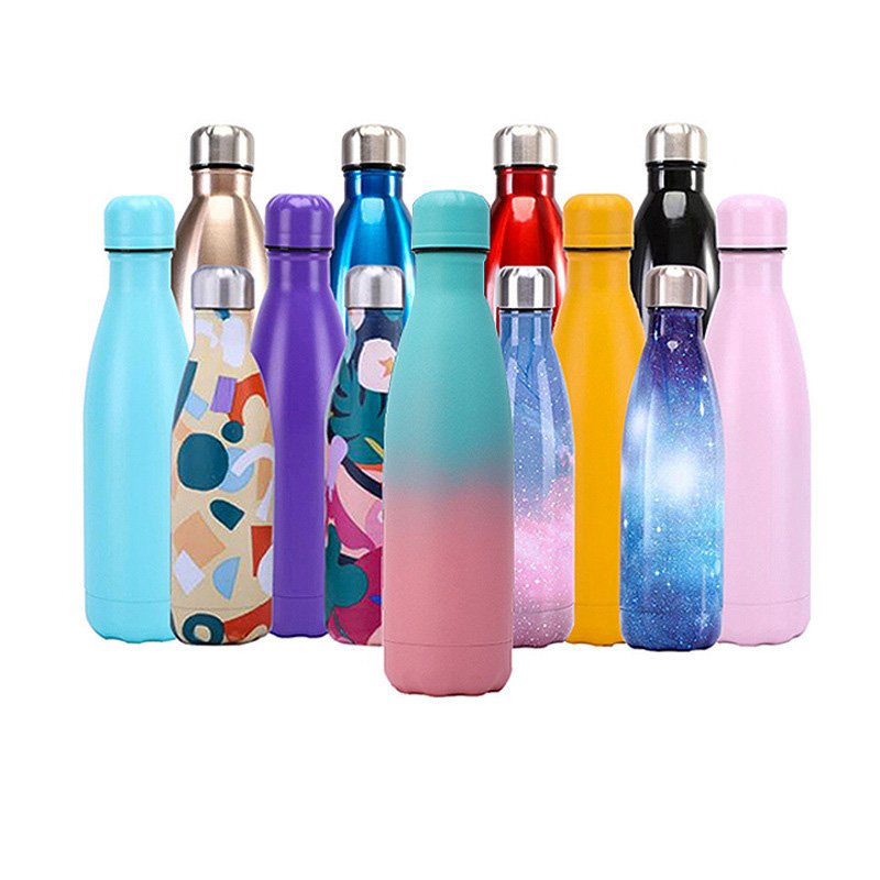 Stainless Steel Vacuum Insulated Water Bottle Flask Hot and Cold Water Bottle Vacuum Flasks & Thermoses Office Cup Straight Cup
