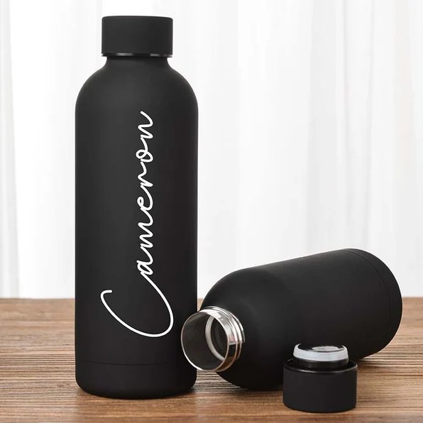 Small Narrow Mouth Custom Logo Stainless Steel Thermal Drink Bottle Double Wall Vacuum Insulated Water Bottle
