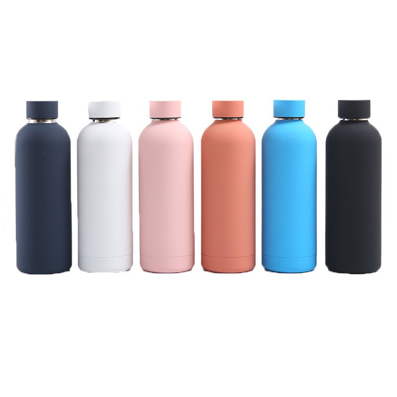 Small Narrow Mouth Custom Logo Stainless Steel Thermal Drink Bottle Double Wall Vacuum Insulated Water Bottle