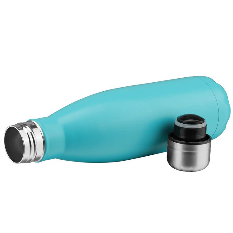 Custom Logo Vacuum Insulated Sport Metal Stainless Steel Water Bottle