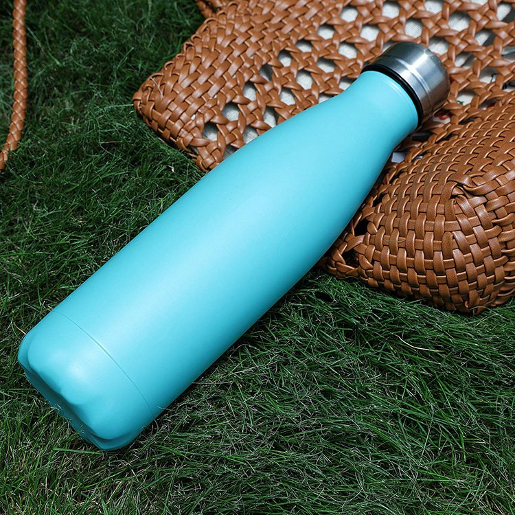 Custom Logo Vacuum Insulated Sport Metal Stainless Steel Water Bottle