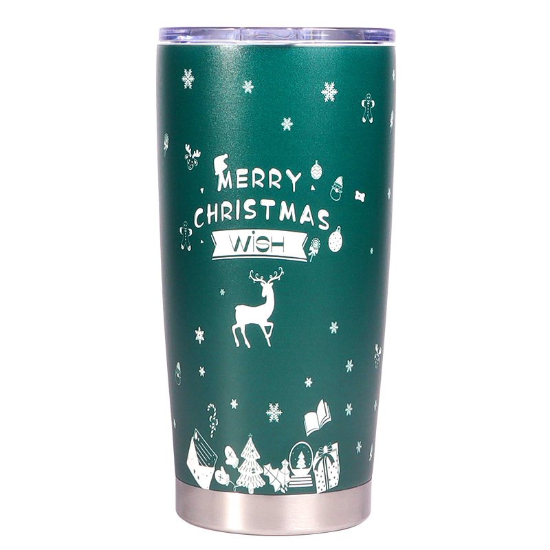 Christmas 12oz 20oz 30oz Thermo Tumbler Stainless Steel Vacuum Insulated Cup Coffee Mug Personalised Water Travel bottle