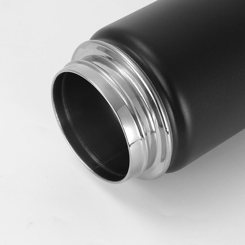 Vacuum Flask 32oz Powder Coated Dishwasher Safe Custom Logo Stainless Steel Insulated Water Bottles with Lid for Camping and Gym