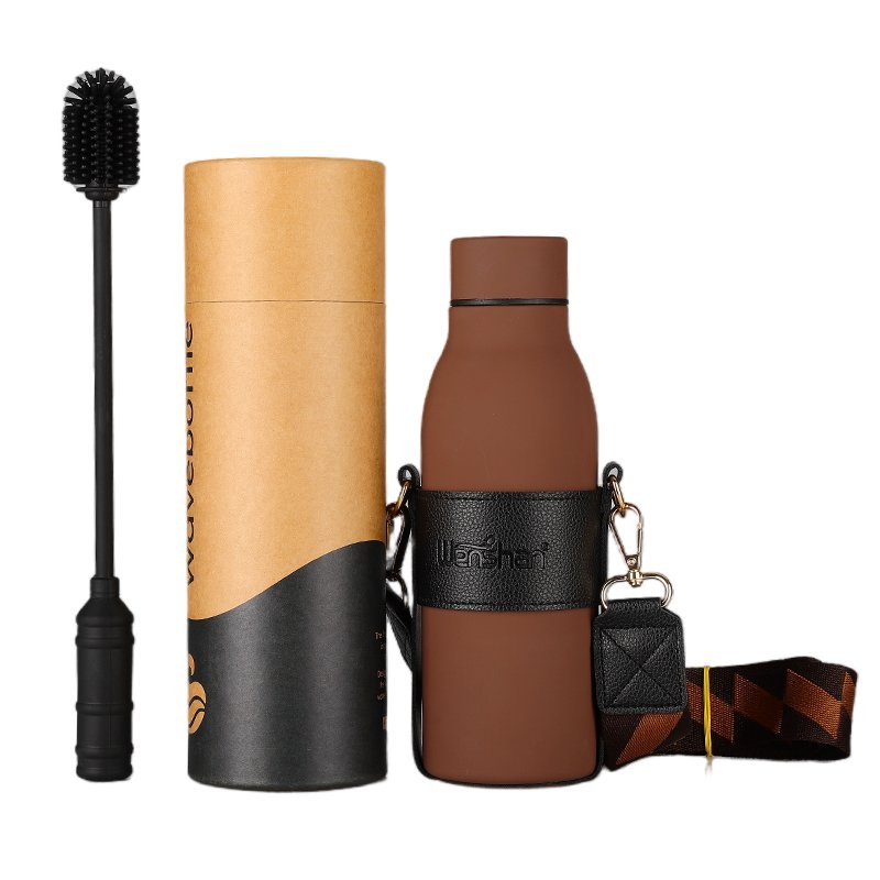 Wholesale double wall stainless steel water bottle vacuum flask bottle 600ml