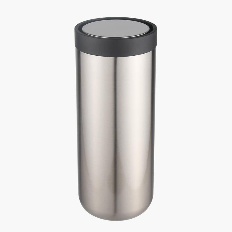 360 degrees Press Cover Lid Stainless Steel Vacuum Insulate Small Capacity Water Bottle Tumbler mug