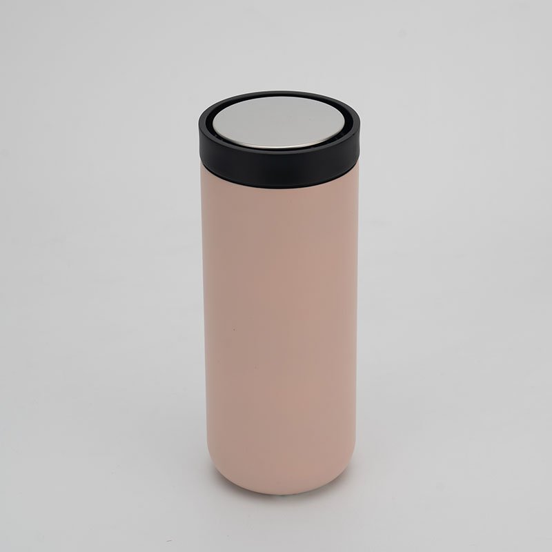 360 degrees Press Cover Lid Stainless Steel Vacuum Insulate Small Capacity Water Bottle Tumbler mug