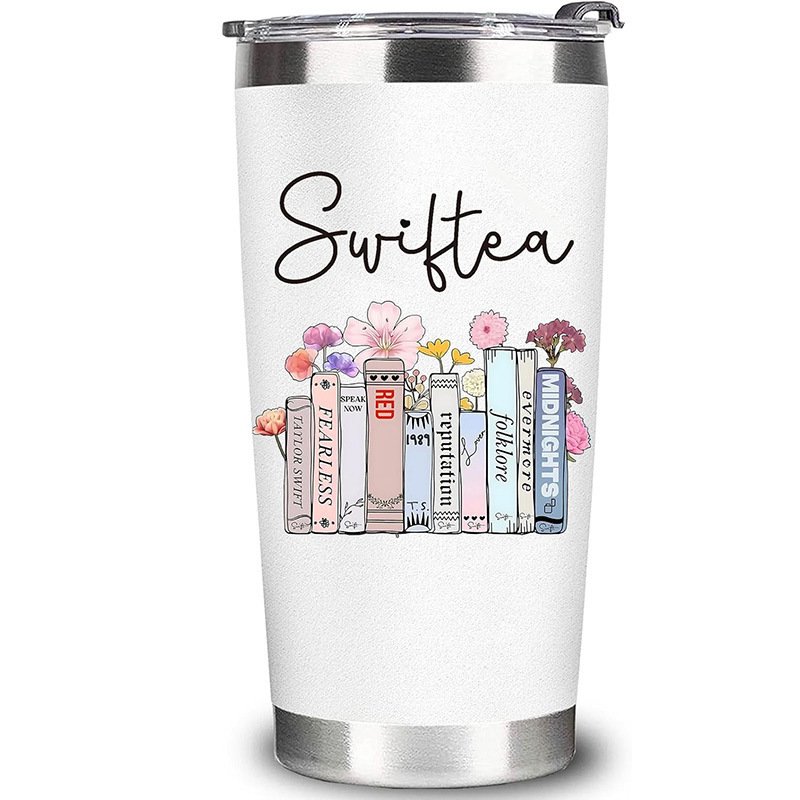 Christmas Gifts Cheap Tumbler With Lid 20 oz Skinny Drinking Glass Vacuum Flask Beer Frosted Glass Mug 12 oz Tumbler