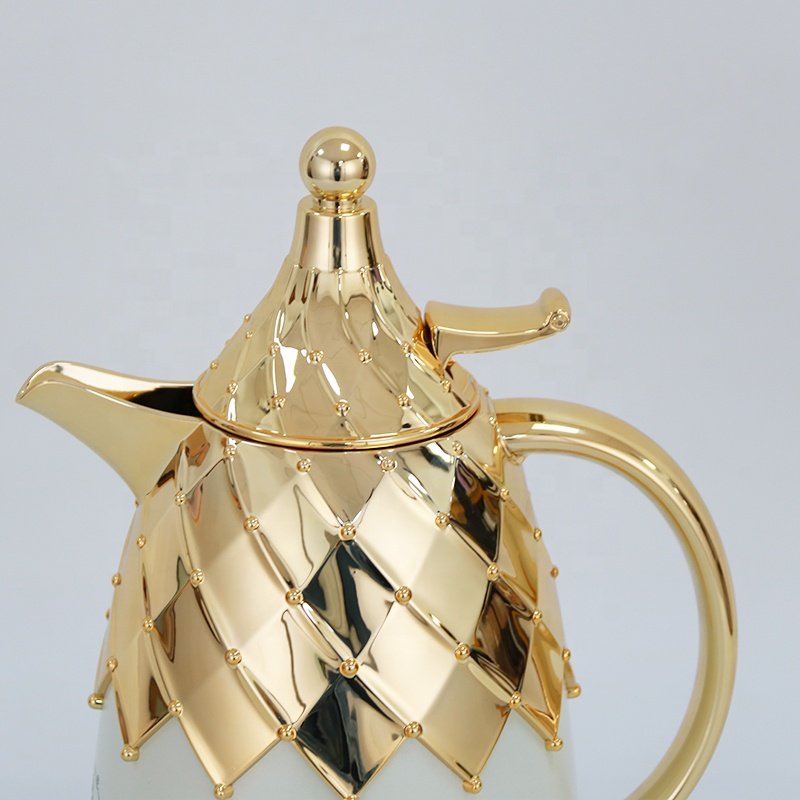2024 NEW COMING 0.7 L JOKER SHAPE ARABIC GLASS REFILL INSULATED VACUUM FLASK DALLAH
