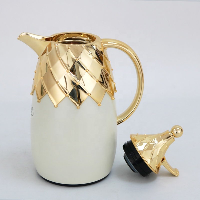 2024 NEW COMING 0.7 L JOKER SHAPE ARABIC GLASS REFILL INSULATED VACUUM FLASK DALLAH