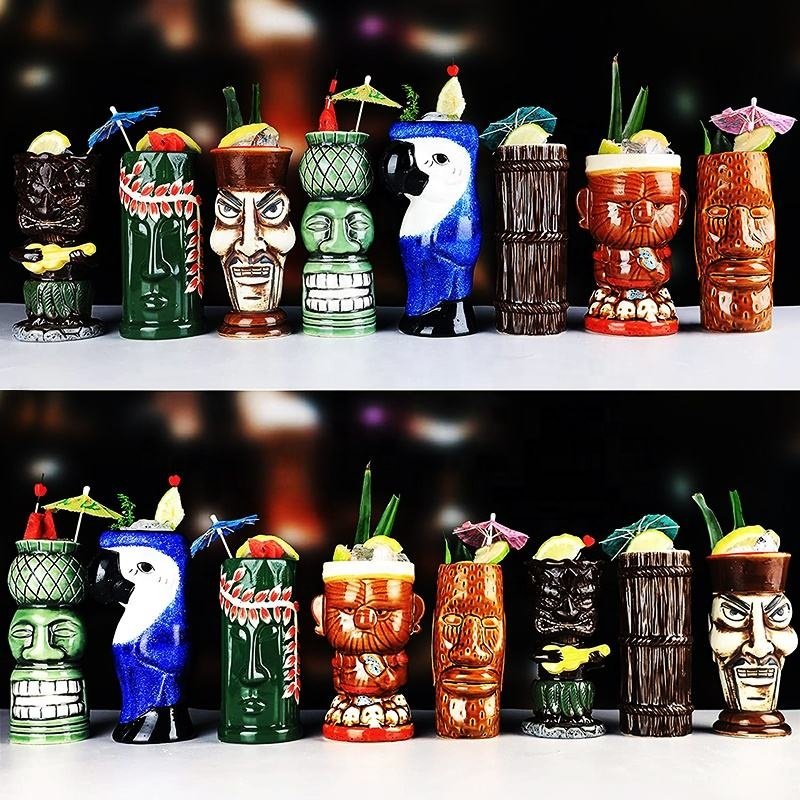 bulk inventory system tiki mugs cocktail cup creative beer mug cocktail tiki mugs