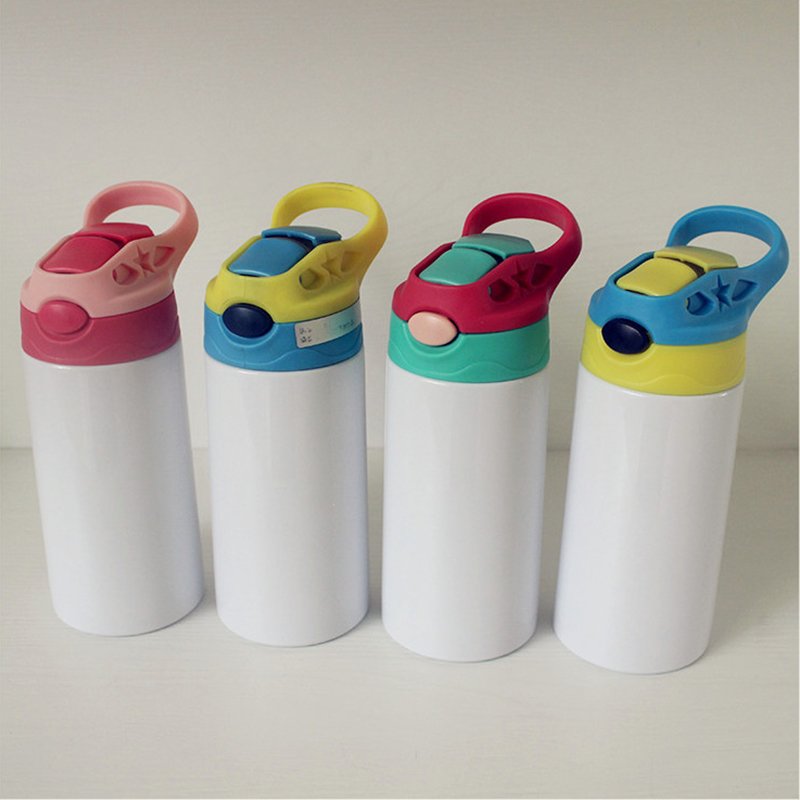 2021 water bottles with custom logo blank sublimation water bottle white mug