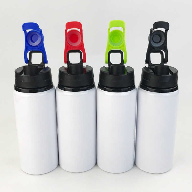 RubySub D-20 New Sublimation Blanks 600ml Custom Carrying Wide Mouth Aluminum Water Bottle