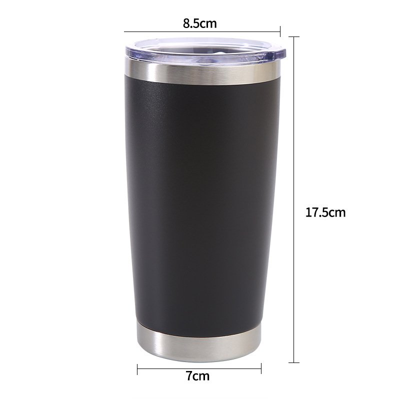 Wholesale 20oz Double Wall Vacuum Insulated Tumbler Stainless Steel Car Travel mugs With Lids