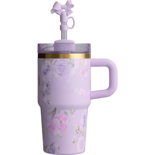 14oz double-wall vacuum insulation H2.0 mug hot sale tumbler with lid and straw THE STANL X LOVESHACKFA QUENC 40 OZ