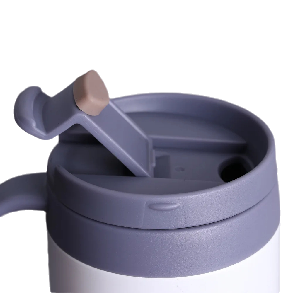 Custom Eco-friendly Reusable Stainless Steel Insulated Double Wall Vacuum Mug Thermal Cup 350ml 500ml Coffee Mug With Handle