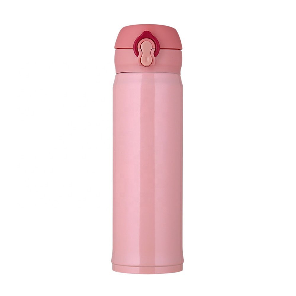 Custom Wholesale Stainless Steel Reusable Solid Color Vacuum Flasks