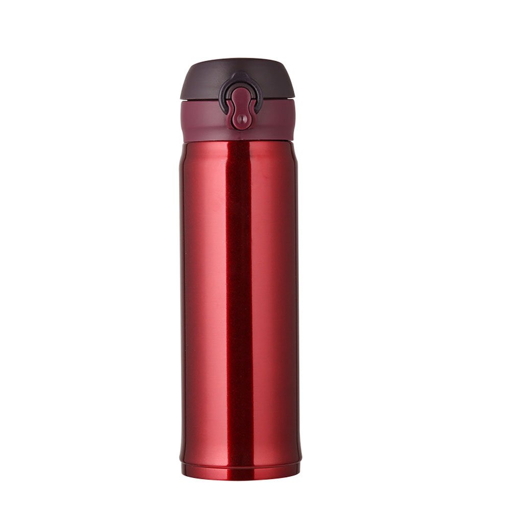 Custom Wholesale Stainless Steel Reusable Solid Color Vacuum Flasks