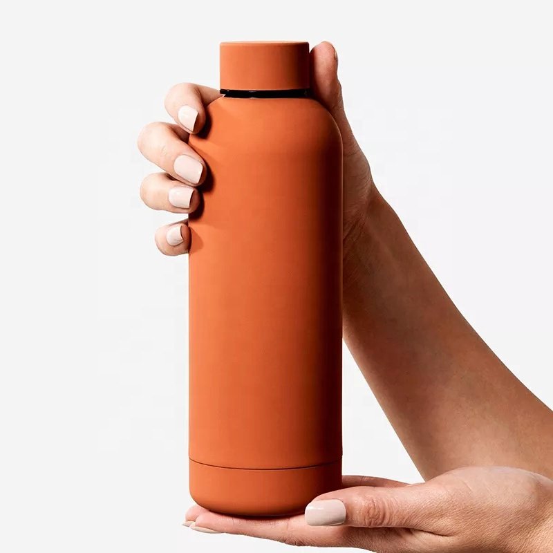 12oz and 17oz Outdoor Portable Vacuum Flask Double Walled Stainless Steel Sports Water Bottle Thermos Cup