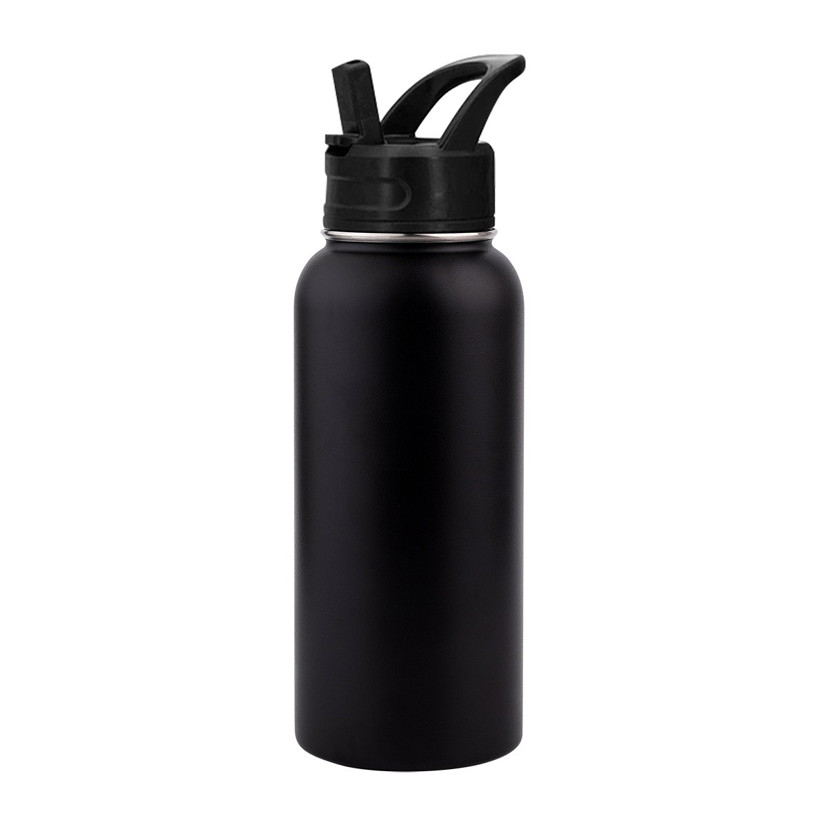12oz 32oz 40oz 64oz Double Wall Water Bottle Stainless Steel Flask Sports Bottle With Handle Lid