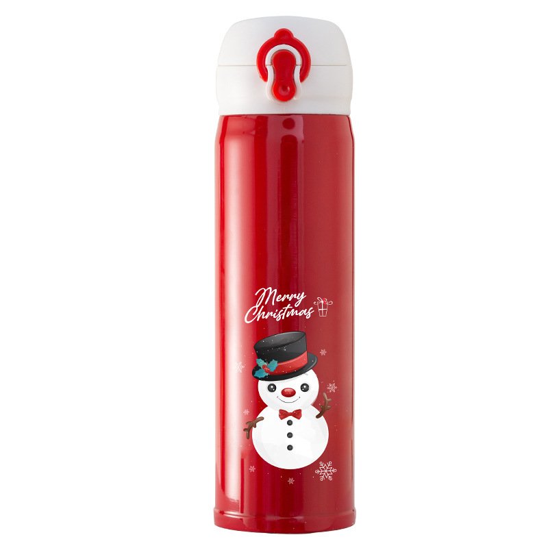 2023 New Arrival 500ml Termos De Agua Gym 304 stainless steel insulated Water Bottle Holiday Christmas Gift Vacuum Flask