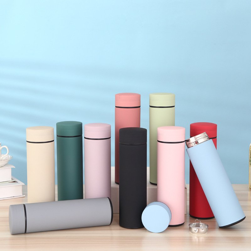 Stainless steel Vacuum flask Company Annual Meeting Gift Couple Set Advertising Custom LOGO Bottle
