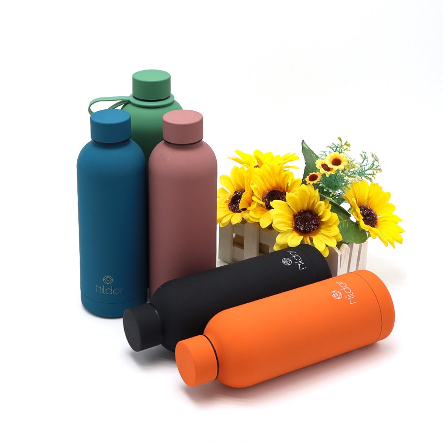 Eco 500ML 750ML double wall stainless steel thermos travel water bottle thermo vacuum tumbler
