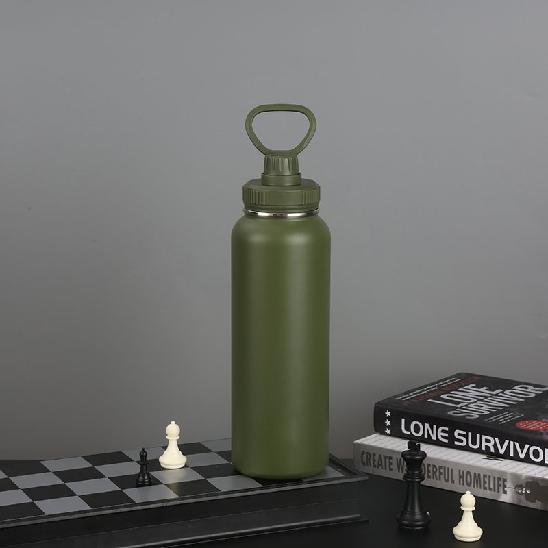 dishwasher safe Double Vacuum Wide Mouth Travel Camping stainless steel18oz 26oz 40oz 32oz water bottle for gym