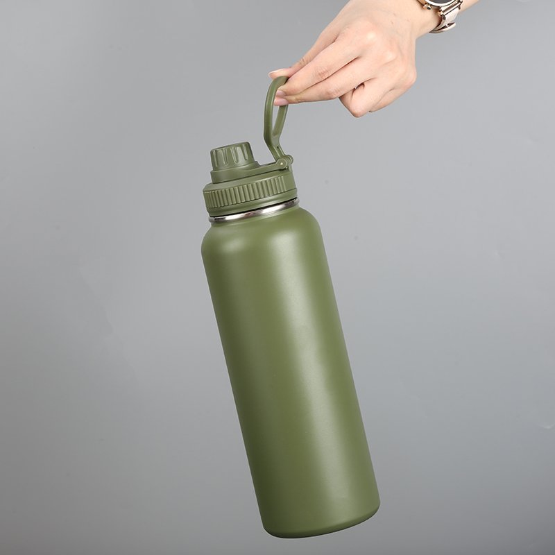 dishwasher safe Double Vacuum Wide Mouth Travel Camping stainless steel18oz 26oz 40oz 32oz water bottle for gym