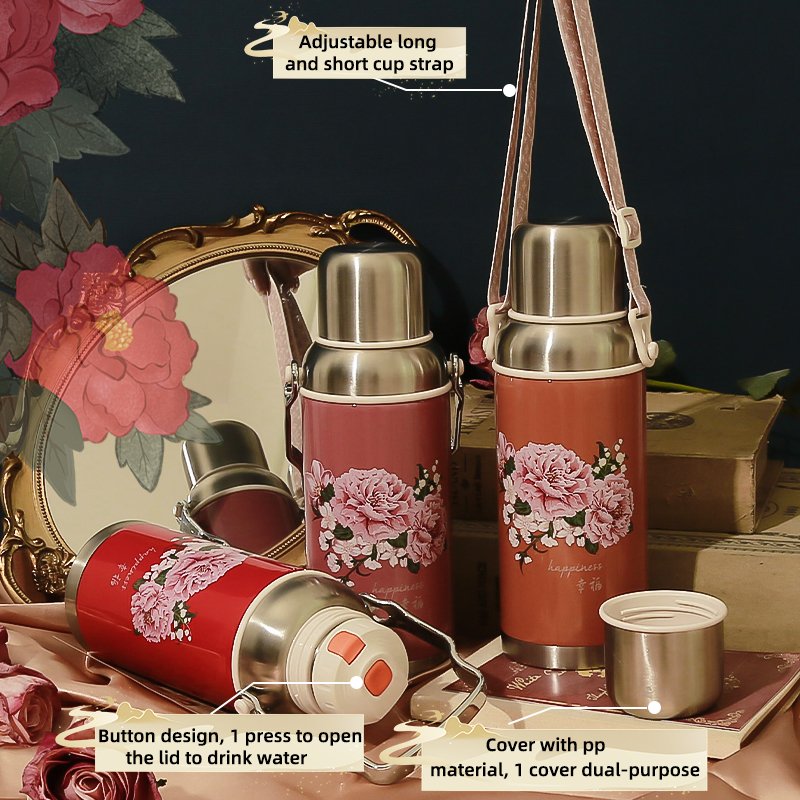 800ml High Quality Vacuum Flask Thermoses Eco-Friendly with Excellent Thermal Insulation