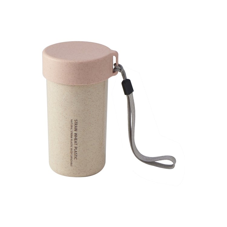 Eco-Friendly Portable Wheat Straw Water Bottles