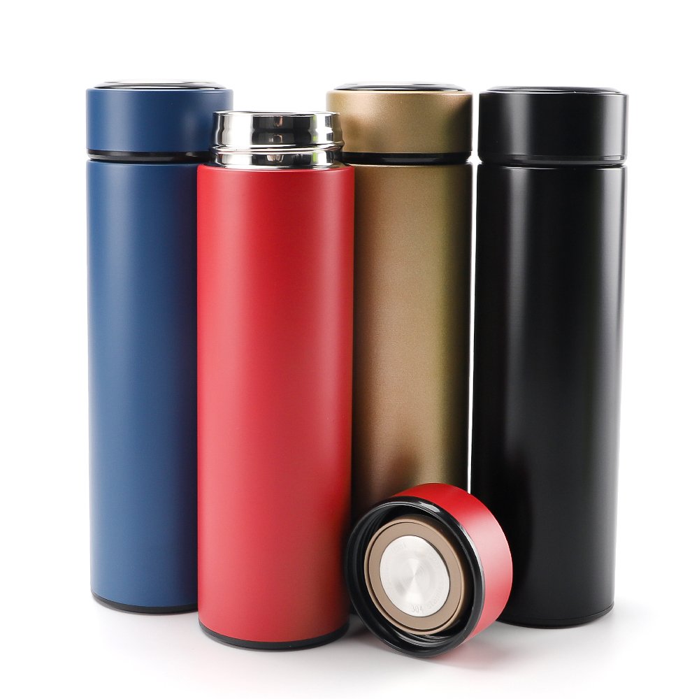 Factory 500ml Vacuum Insulated Double Wall Stainless Steel Water Bottle Thermos Vacuum Flask